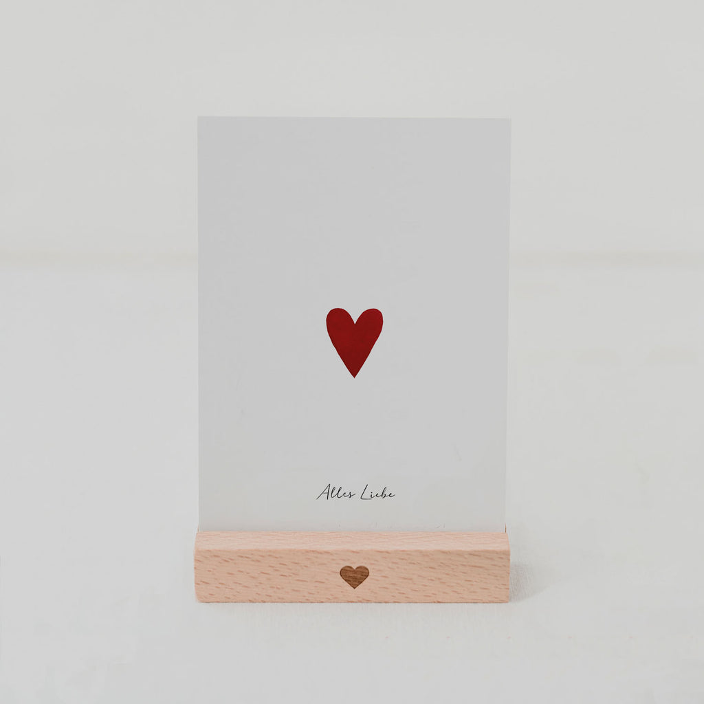 Wenskaartje alles liebe